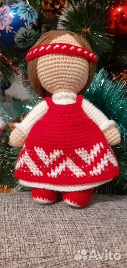 Кукла Берегиня вязанная