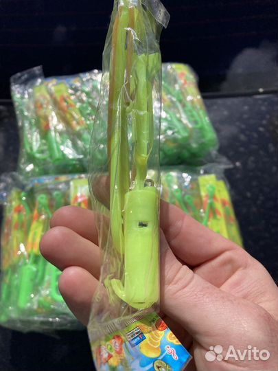 Светящиеся вертолетики рогатка вертушка