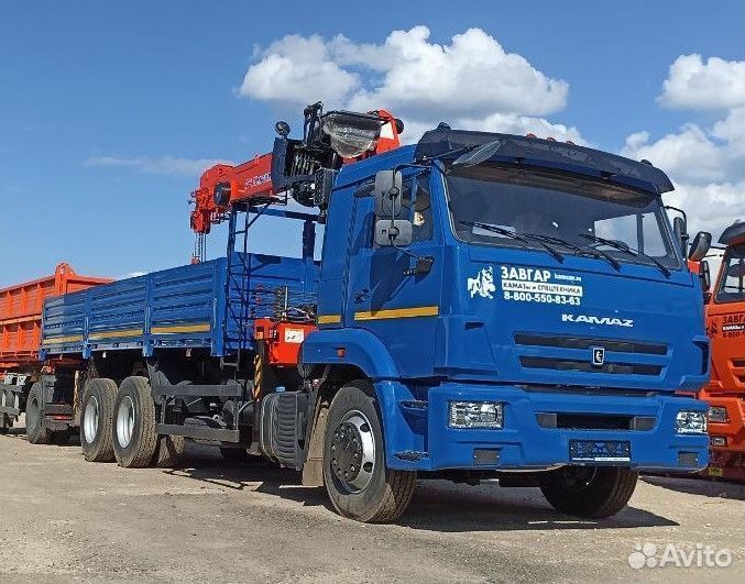 КамАЗ 65117 с КМУ, 2023