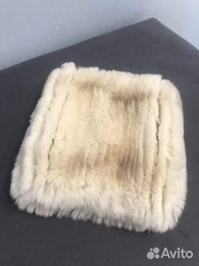 Зимняя женская шапка из меха кролика