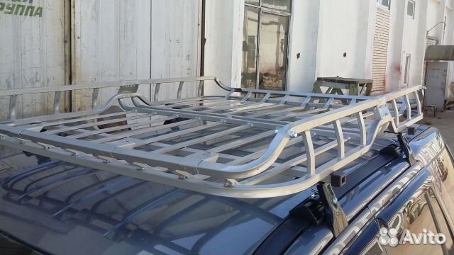 Экспед-ый багажник для а/м с гладкой крышей