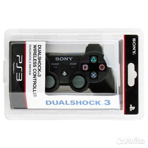 Джойстик для PS3, черный