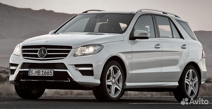 Решетка бампера Mercedes W166