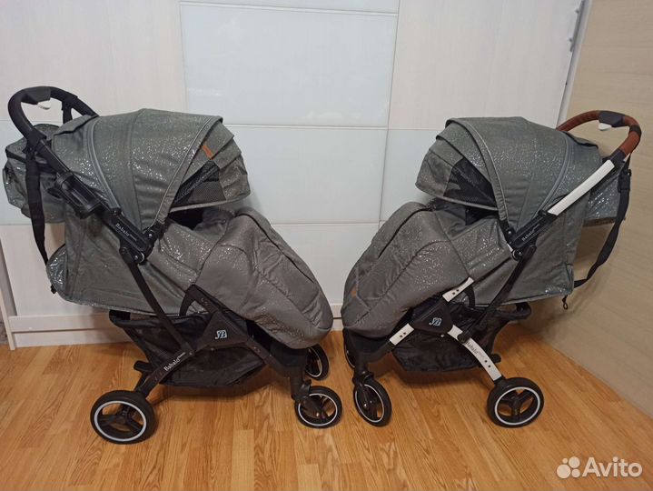 Прогулочная коляска новая babalo-classic 2022 снег