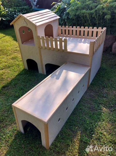 Домик для декоративного кролика, кошки, собаки