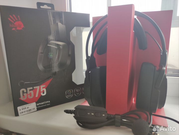 Игровые наушники с микрофоном