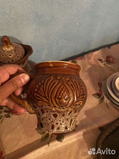 Керамика СССР (кувшин и кружка)