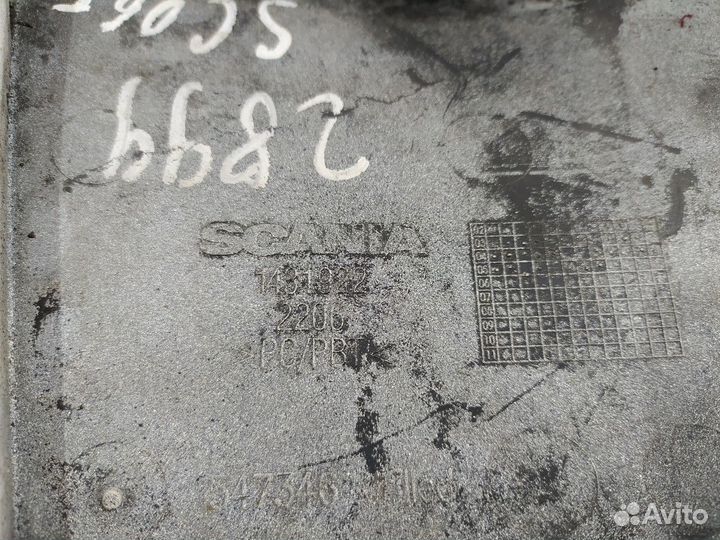 Планка над фарой левая Scania 5-series