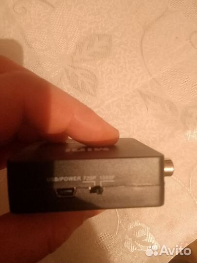 Переходник с hdmi на тюльпан
