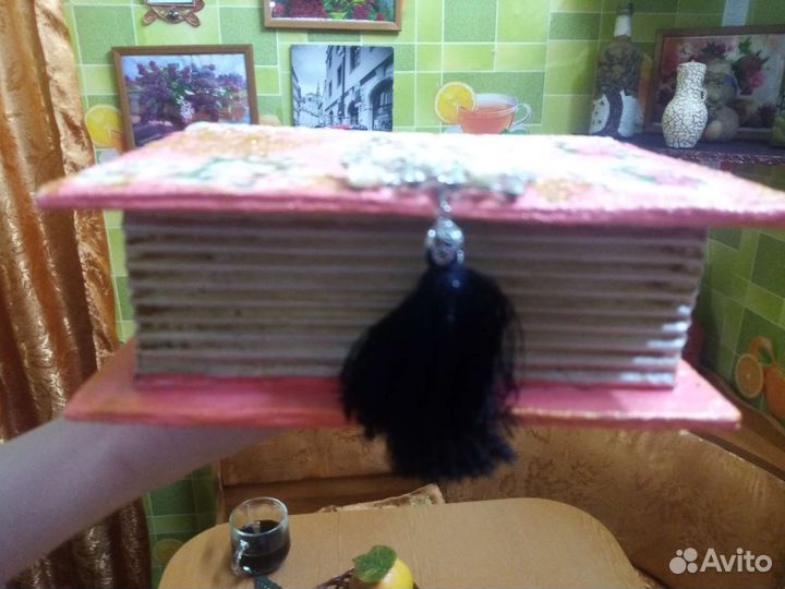 Шкатулка книга (для чая)