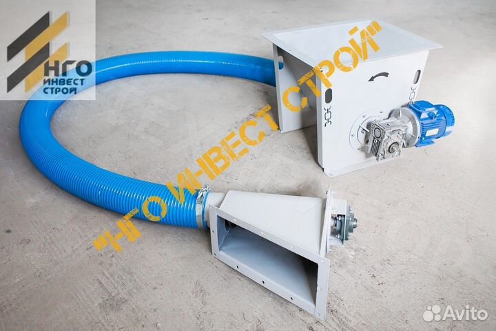 Агрегат целлюлозной добавки (ацд) с гибким шнеком