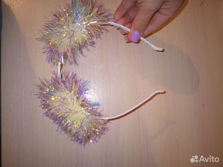 Ободок новогодний