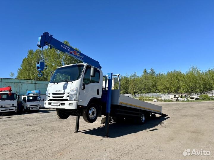 Isuzu NQR90 с КМУ, 2019