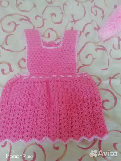 Платье и шапочка