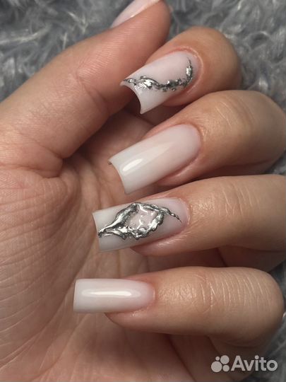 Маникюр наращивание волжский