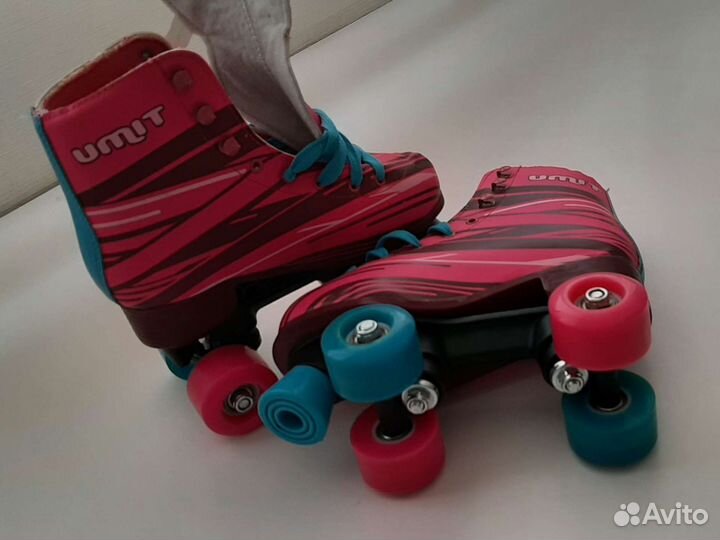 Роликовые коньки квады рр33-35