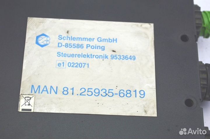 Блок управления, ADR MAN TGX 18.440 (01.07)