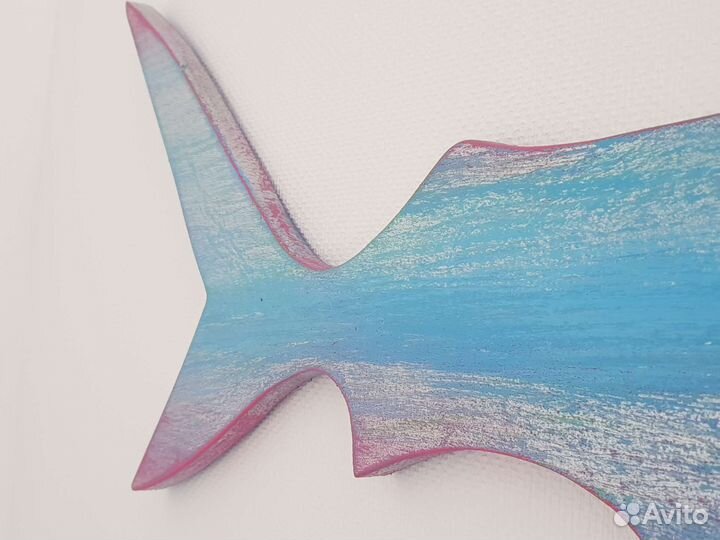 Акула. 2х стороняя. Большая 41х123см