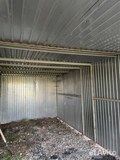 Гараж металлический доставка