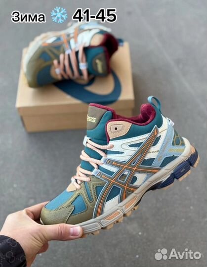 Кроссовки мужские зимние asics