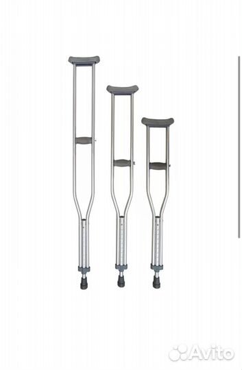 Костыли подмышечные тривес