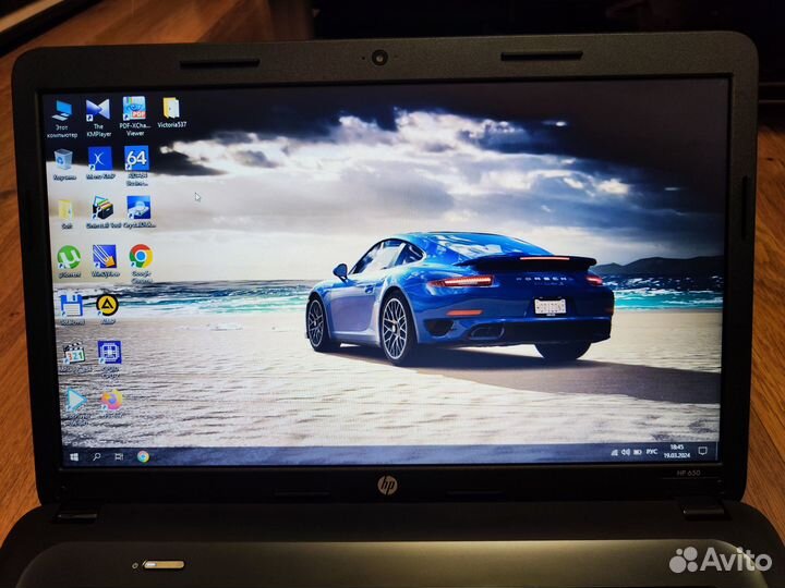 Ноутбук HP 650 идеал (15.6, 2020М,4 гб, 640HDD)