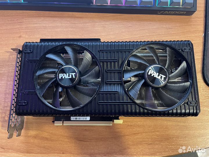 Видеокарта Palit GeForce RTX 3050 Dual 8 gb