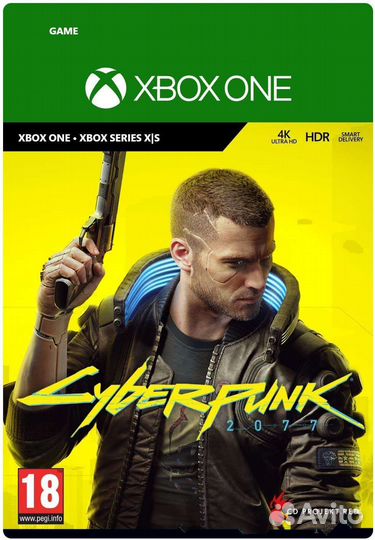 Игра cyberpunk 2077 для xbox Series X/S, Xbox One