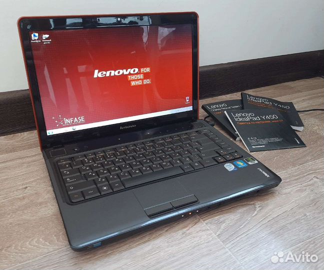 Ноутбук Lenovo IdeaPad Y450 в крутой комплектации