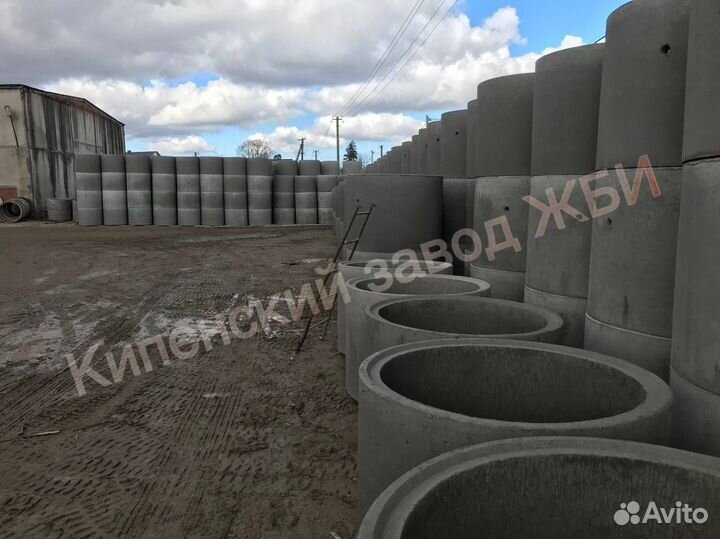 Жби кольца колодезные паз-гребень