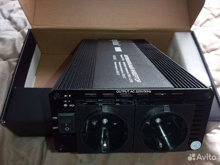 Инвертор преобразователь 24 в на 220 вольт