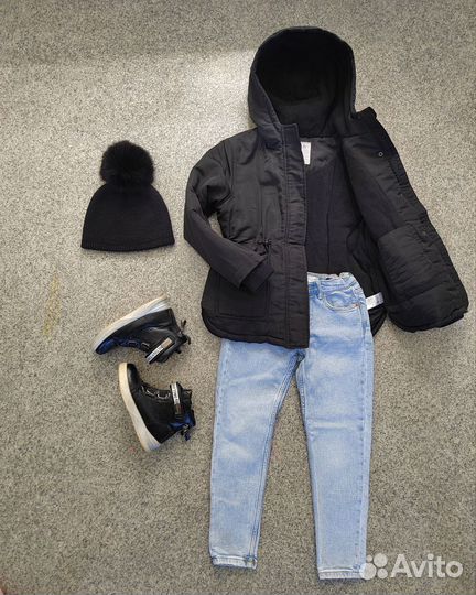 Парка джинсы