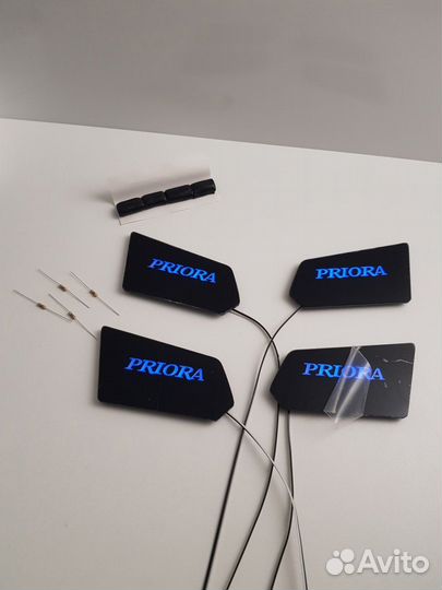 Led Подсветка дверных ручек салона LADA Priora