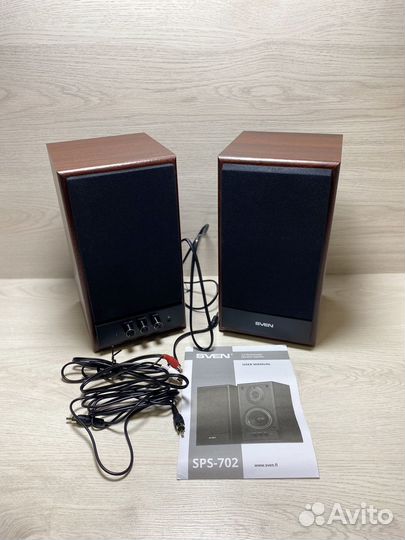 Колонки для компьютера Sven SPS-702 Brown