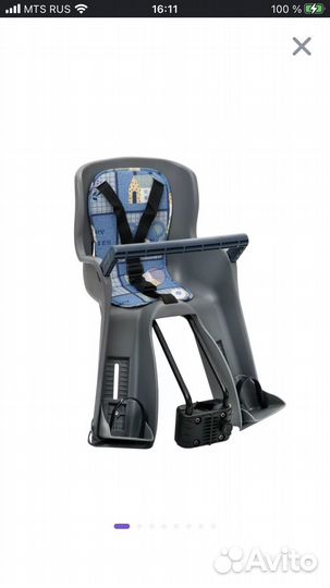 Детское велокресло