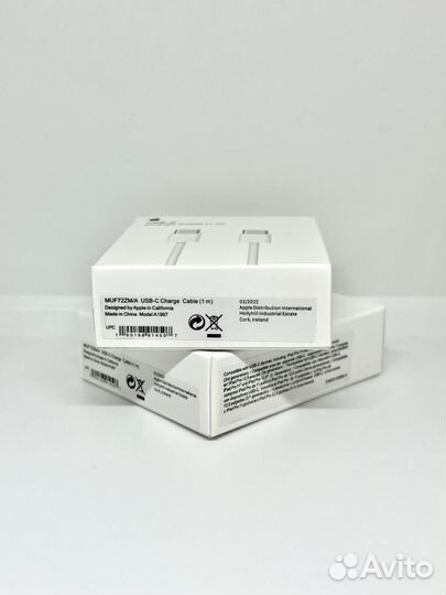 Кабель Apple Type-C на Type-C 1 метр оригинал