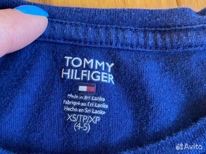 Футболка для девочки Tommy Hilfiger 104-110