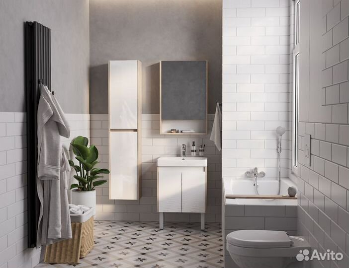 Тумба с раковиной aquaton (Акватон) 1a2788k0sdb20