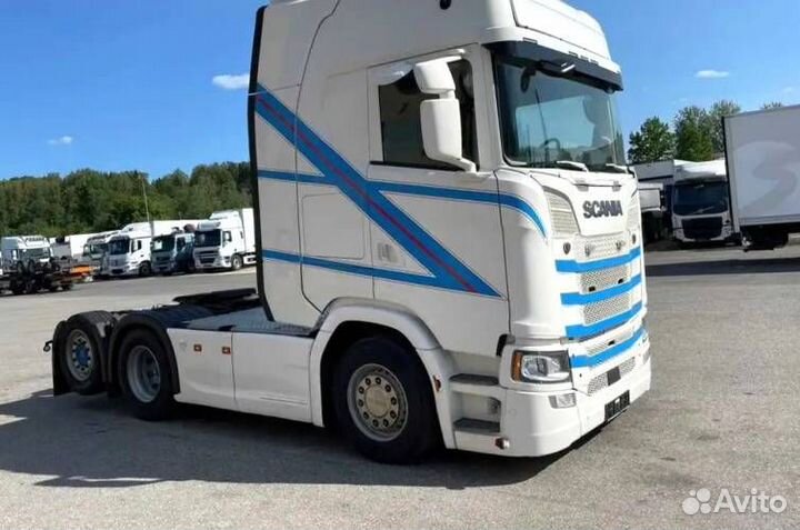 Pазбираем грузовик Scania 6 series с 2016