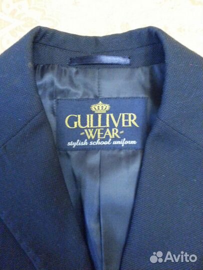 Пиджак gulliver школьный