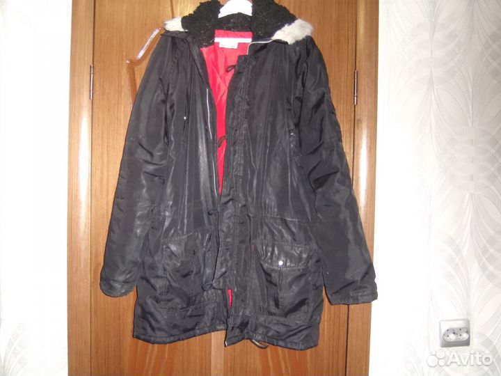 Мужская куртка с капюшоном размер 56 XXL