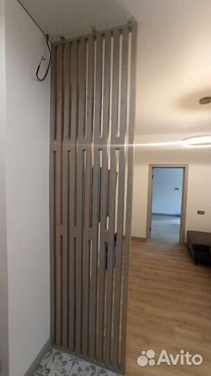 Реечные перегородки