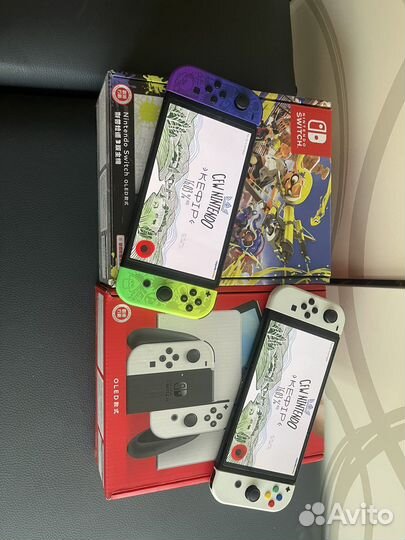 Nintendo switch oled прошитые идеальные
