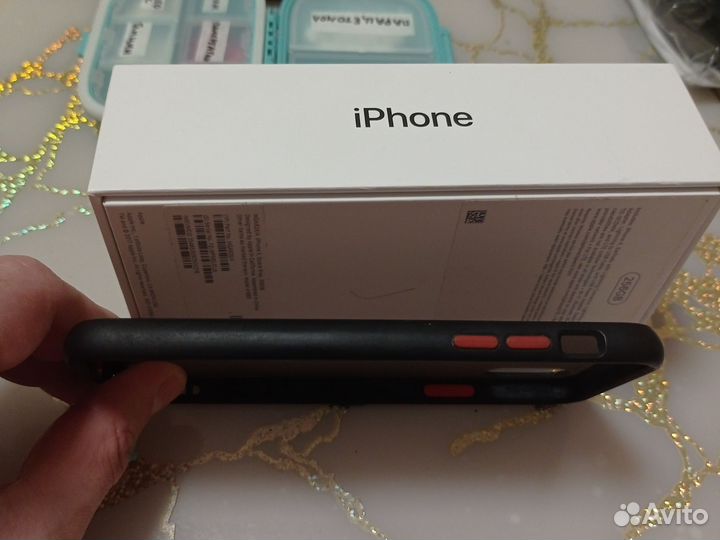 Чехол накладка и защитное стекло