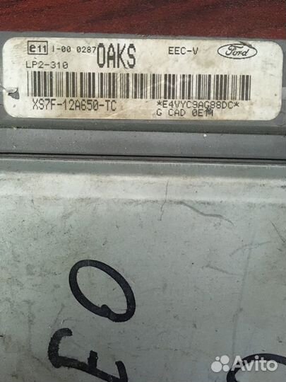 Блок управления двигателем Ford Mondeo 3