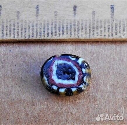 Бусина цветная Скифы - Сарматы домонгол № 44 подар