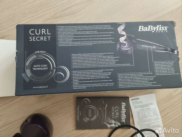 Плойка BaByliss Curl Secret C1000E
