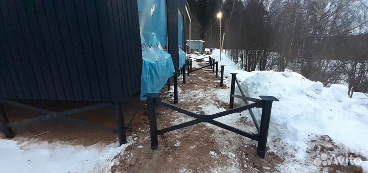 Свайно винтовой фундамент