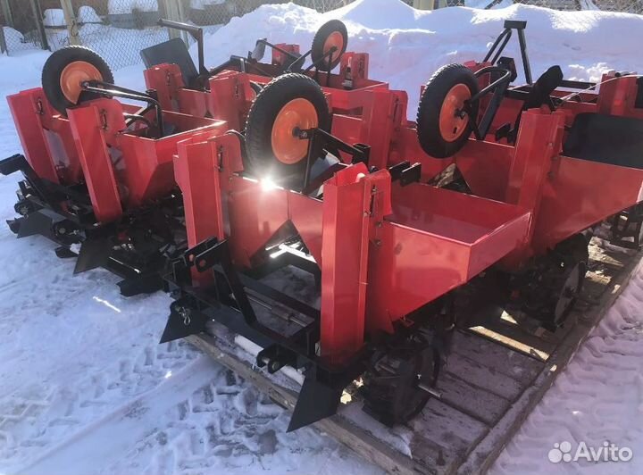 Картофелесажалка двухрядная кс-2мт на трактор