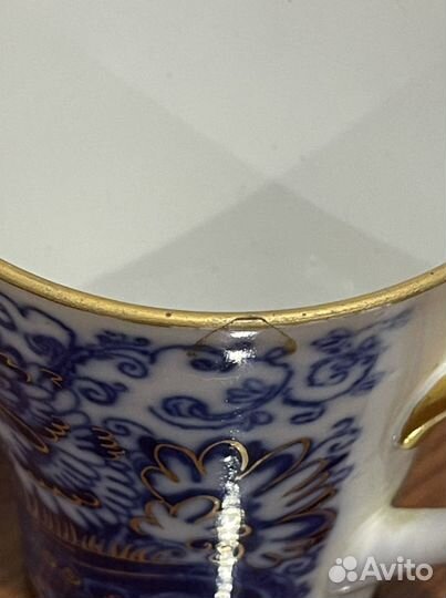 Лфз редкие чайные пары большие блюдо и бокал